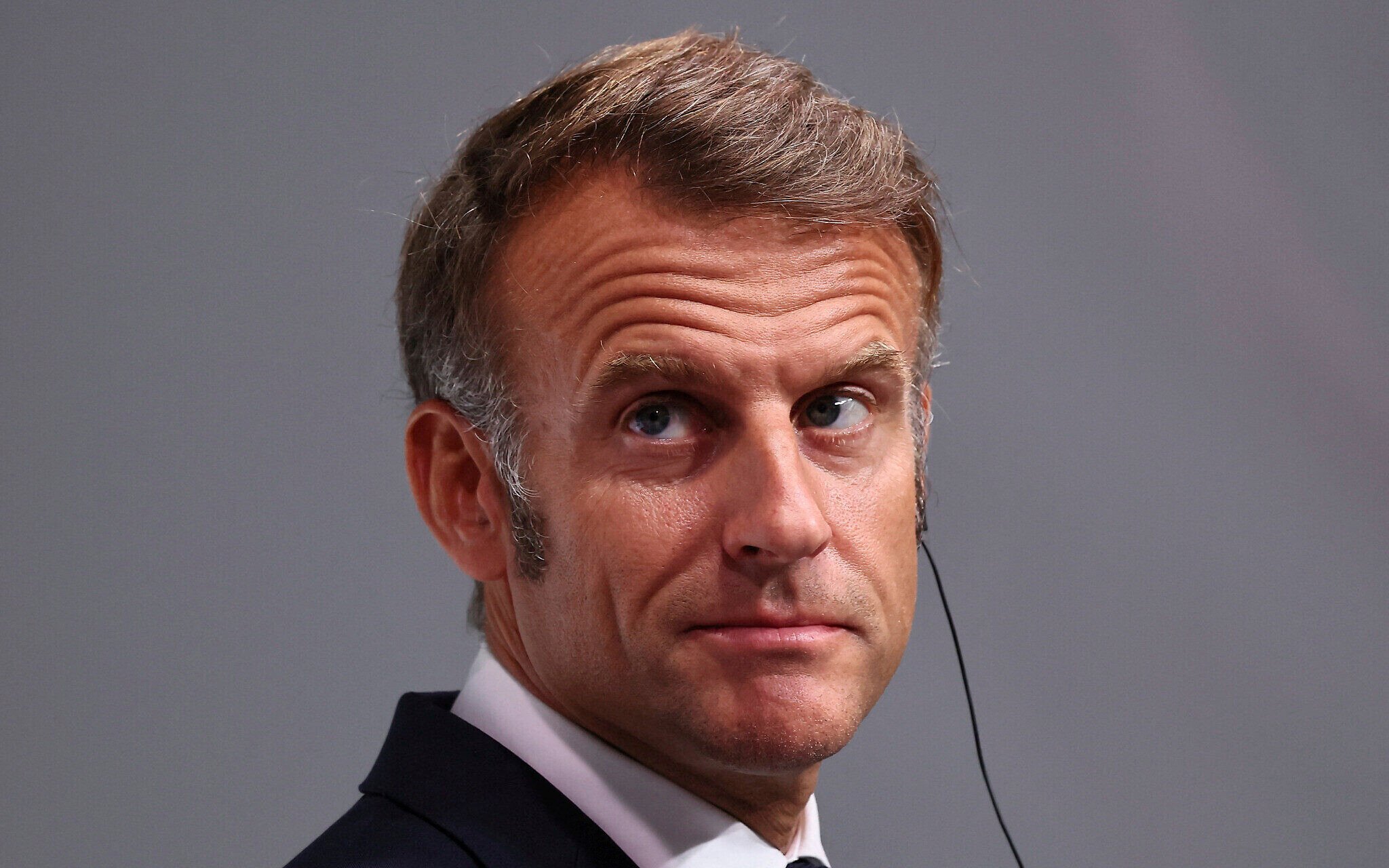 NextImg:Israel: ‘No place’ for Macron visit if Paris persists with Palestinian state recognition