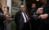 US Representative Jerry Nadler, a New York Democrat, speaks to members of media outside Greater New York Federal Building in New York, on May 28, 2025. (Yuki Iwamura/AP)