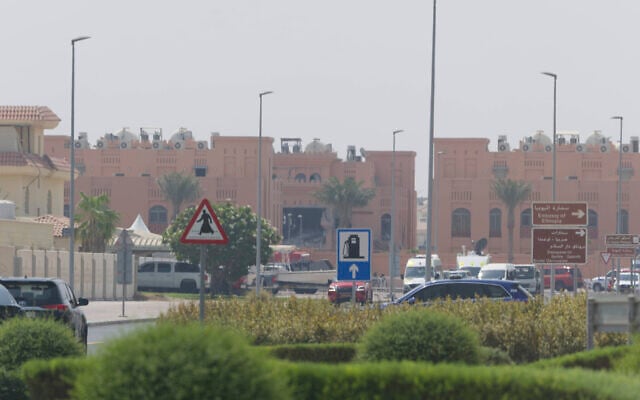 Damage is seen after an Israeli strike targeted a compound that hosted Hamas' political leadership in Doha, Qatar, Wednesday, Sept. 10, 2025. (AP/Jon Gambrell) Damage is seen after an Israeli strike targeted a compound that hosted Hamas' political leadership in Doha, Qatar, Wednesday, Sept. 10, 2025. (AP/Jon Gambrell)