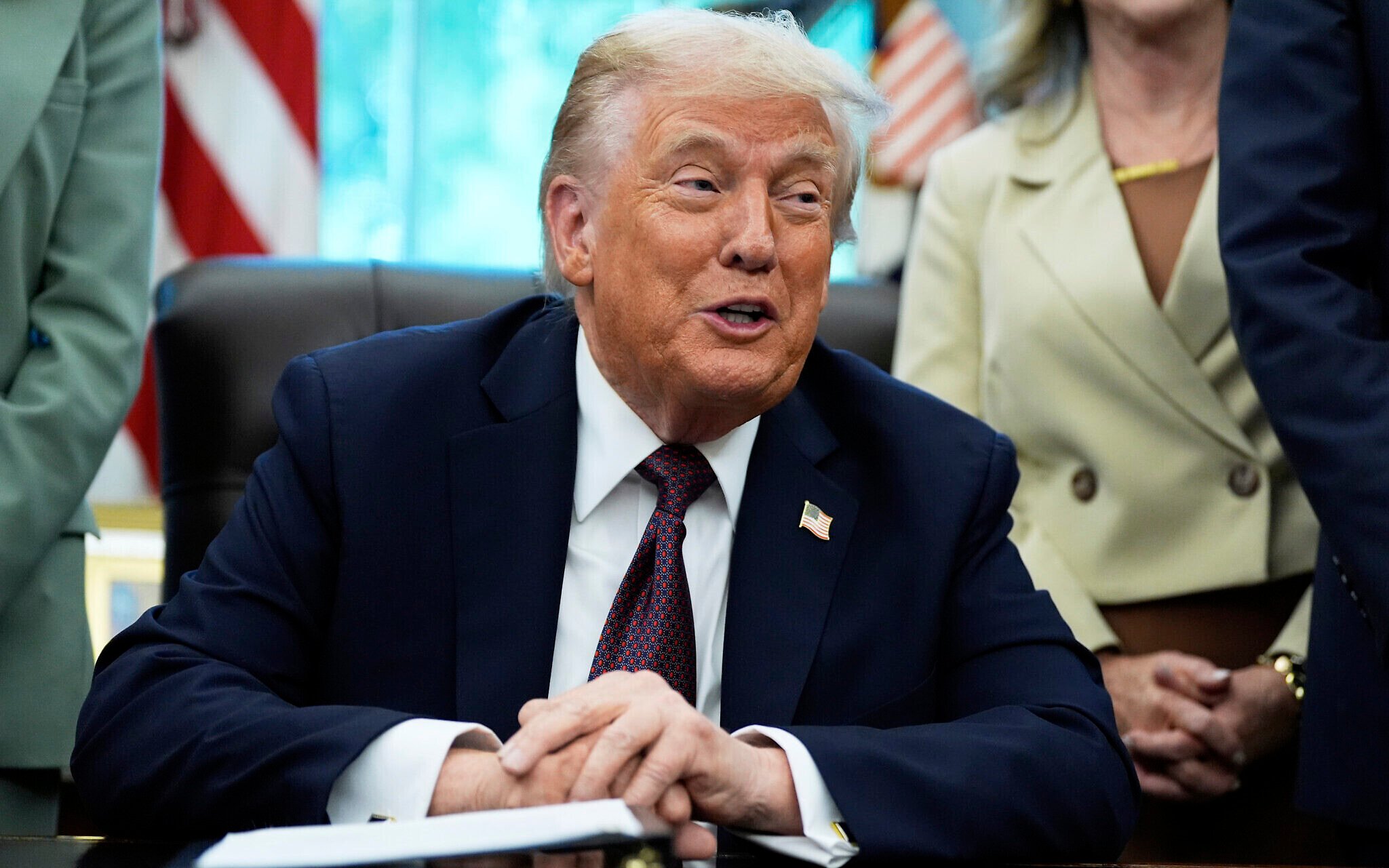 NextImg:Trump sues NY Times, Penguin Random House for $15 billion alleging defamation and libel