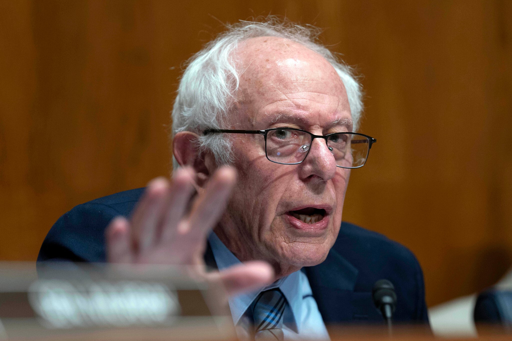 NextImg:Bernie Sanders accuses Israel of ‘genocide’ in Gaza, the first US senator to do so