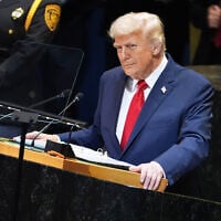 US President Donald Trump speaks to the United Nations General Assembly, September 23, 2025, in New York. (AP Photo/Evan Vucci)