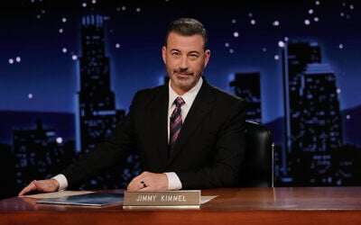 Jimmy Kimmel hosts his late-night show 'Jimmy Kimmel Live!' in Los Angeles, California, September 23, 2025. (Randy Holmes/Disney via AP) Jimmy Kimmel hosts his late-night show 'Jimmy Kimmel Live!' in Los Angeles, California, September 23, 2025. (Randy Holmes/Disney via AP)