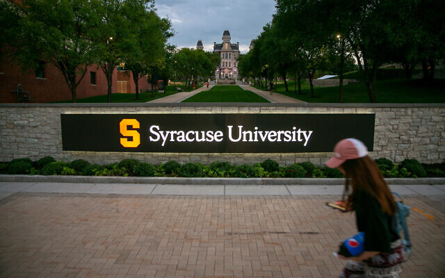 The Syracuse University campus is seen in Syracuse, New York, August 31, 2022. (Ted Shaffrey/AP) The Syracuse University campus is seen in Syracuse, New York, August 31, 2022. (Ted Shaffrey/AP)