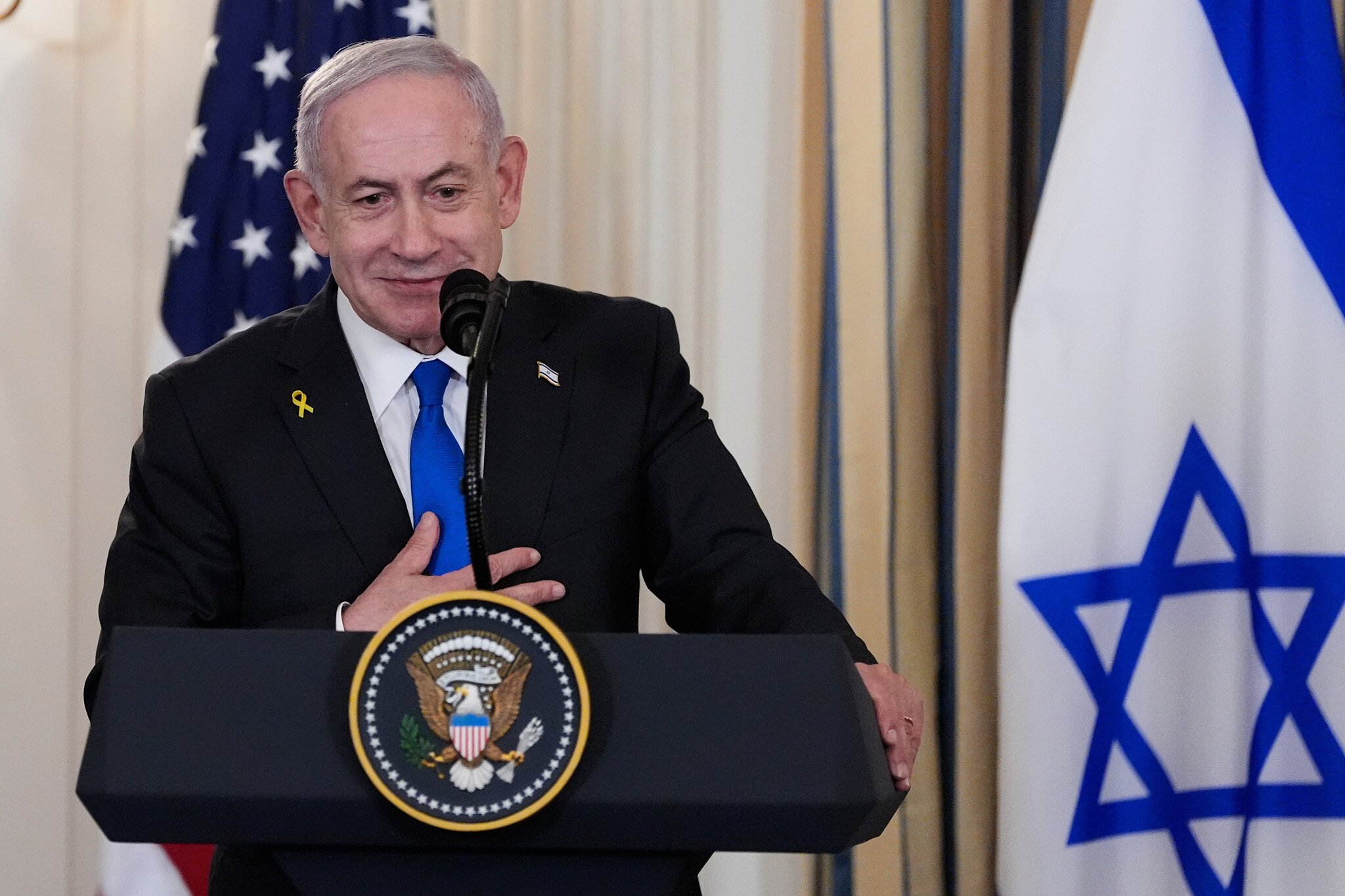In video, Netanyahu claims Trump plan allows IDF to remain in Gaza, rules out Palestinian statehood