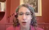 North Carolina State Senator Sophia Chitlik (YouTube screenshot)