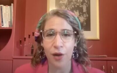 North Carolina State Senator Sophia Chitlik (YouTube screenshot)