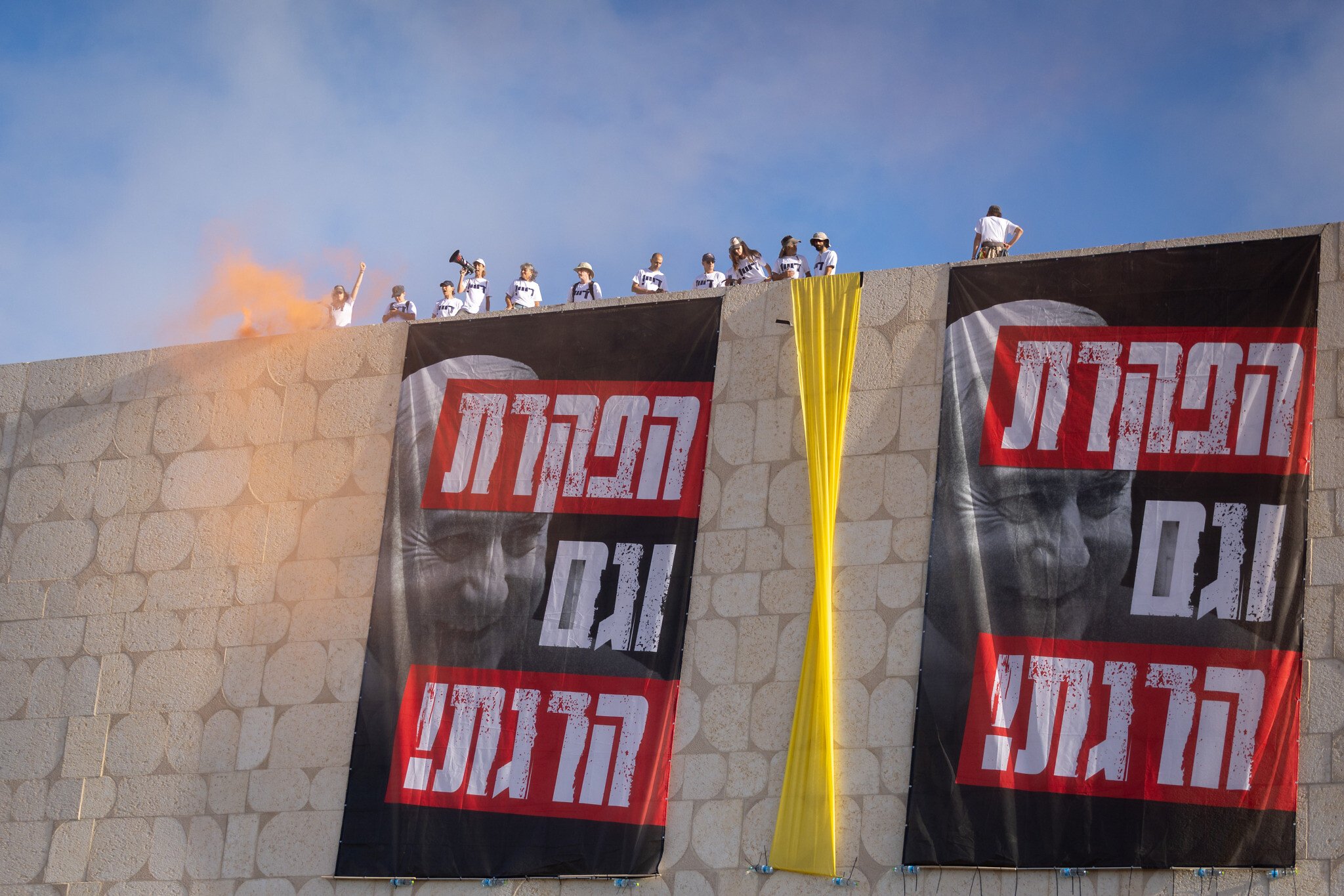Activists for hostages escalate their tactics in ‘Day of disruption’ urging deal