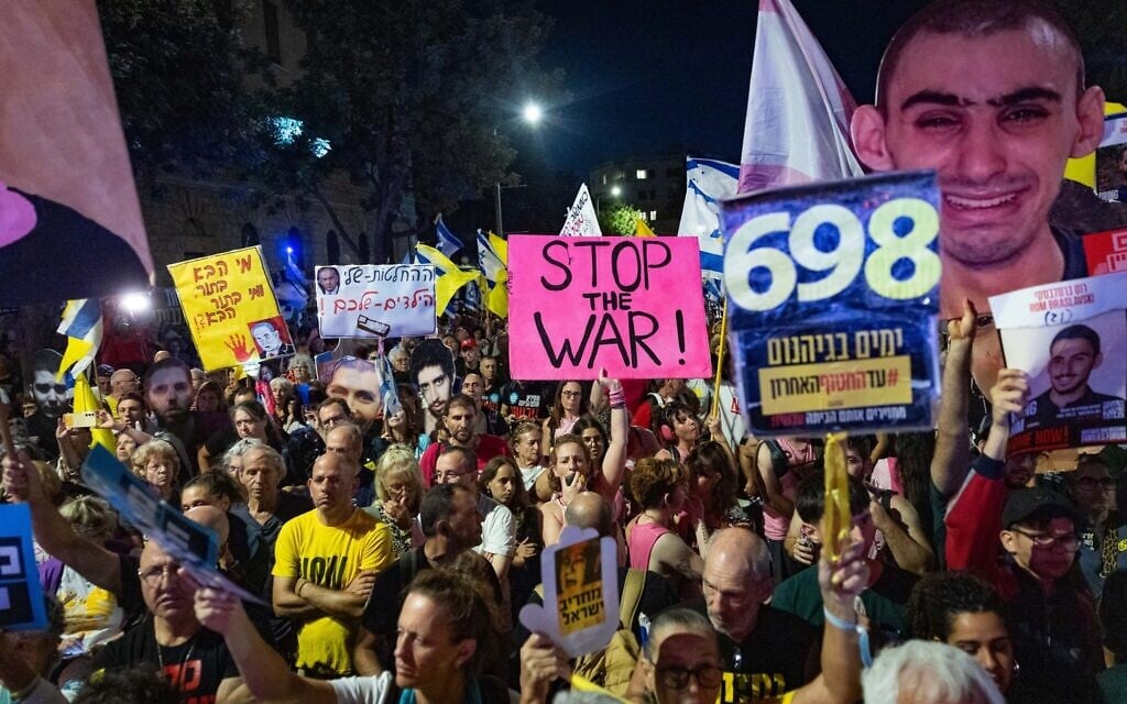 Mediator says final US proposal calls for release of all hostages and end to Gaza war