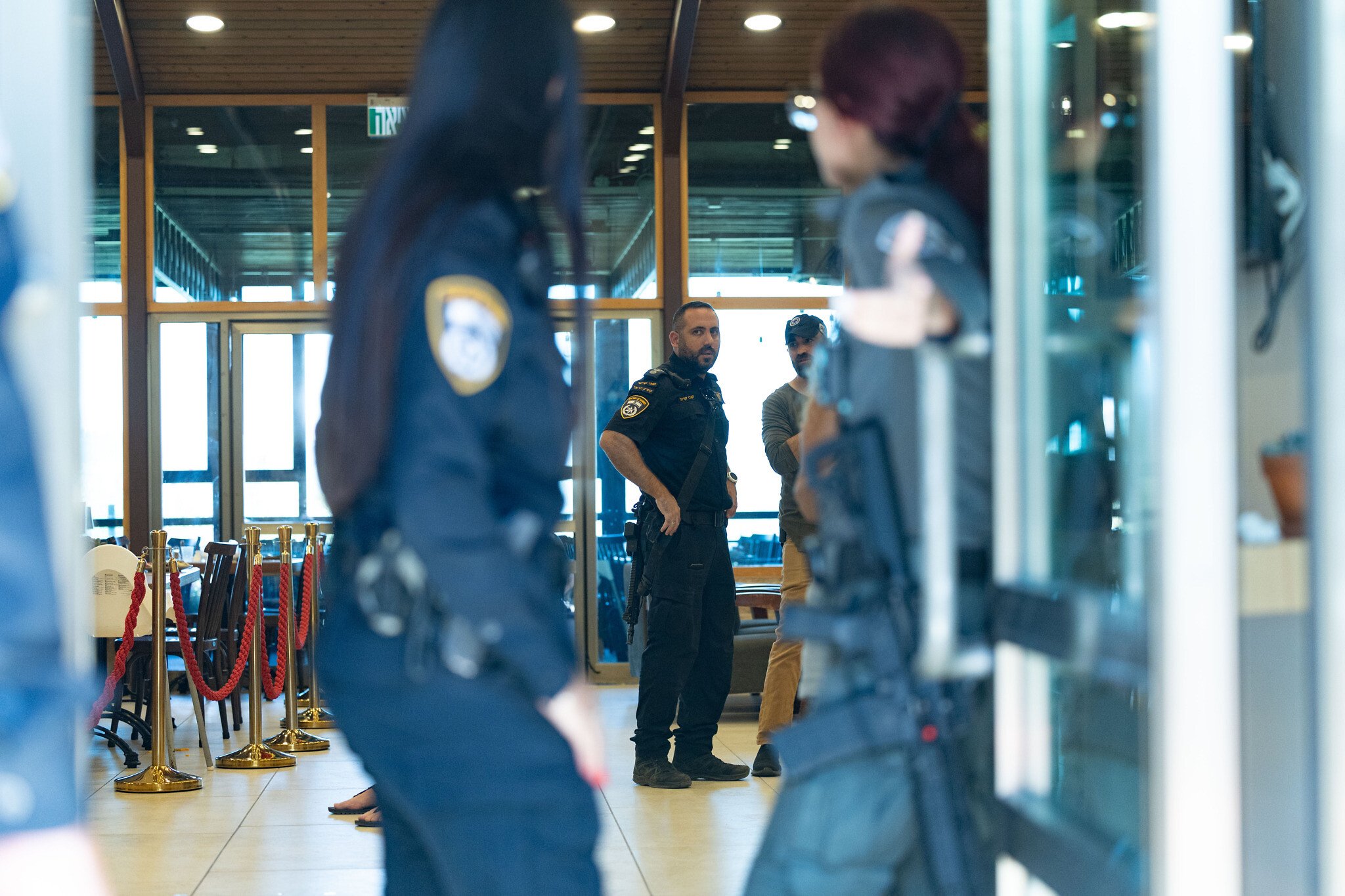 NextImg:Two wounded, one seriously, in terror stabbing at hotel west of Jerusalem