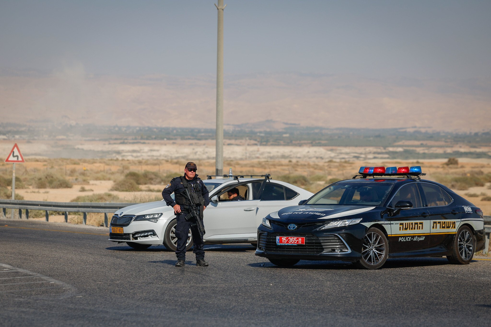 Two Israelis killed by knifeman driving Gaza-bound aid truck at West Bank-Jordan crossing