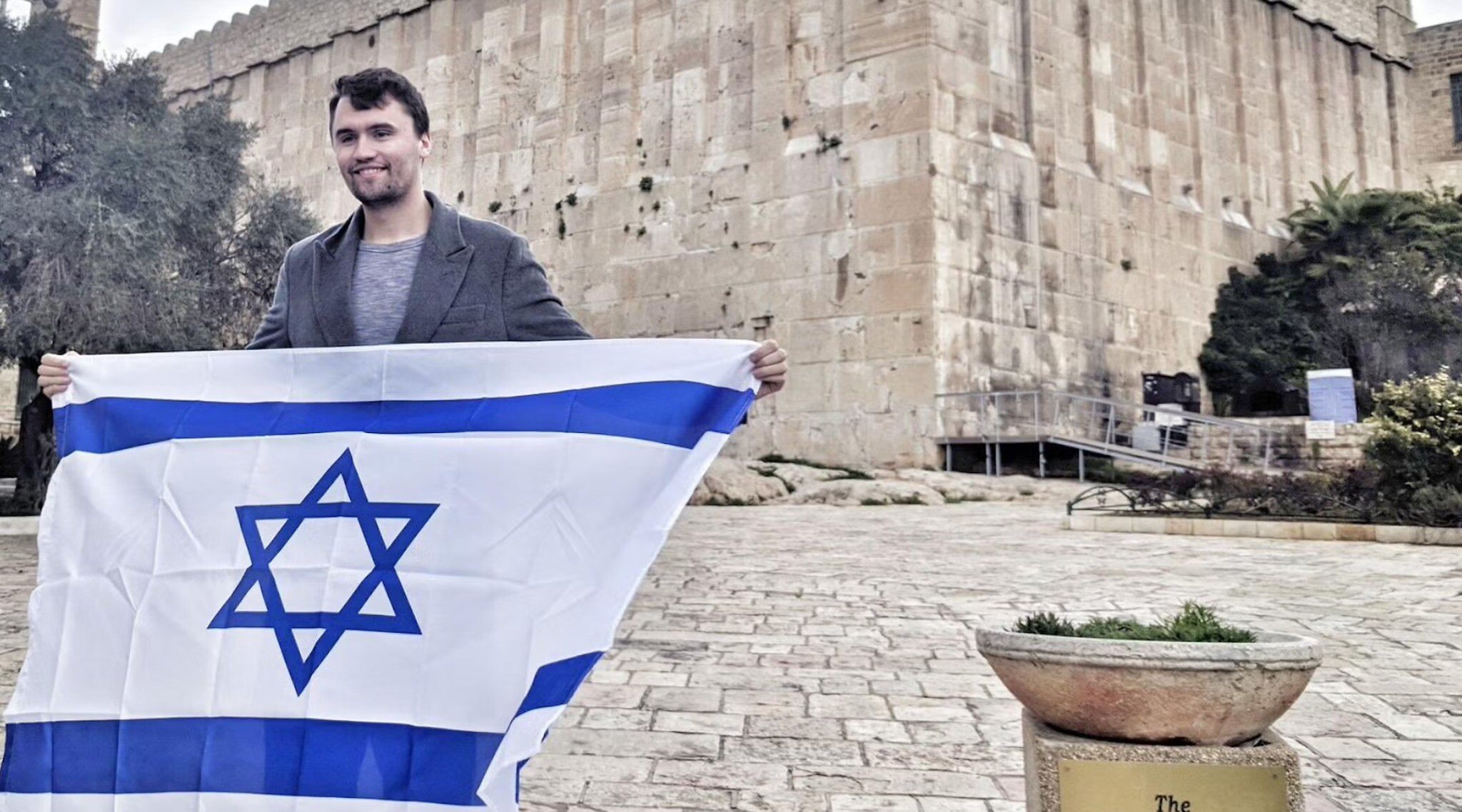NextImg:In Israel, tributes to Charlie Kirk include naming of Netanya traffic circle in his honor