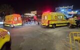 The scene of a shooting in which three brothers were killed near the Bedouin town of Segev Shalom, September 17, 2025. (Magen David Adom)