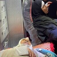 Ali al-Dabbaseh, a resident of the West Bank village of Khallet al-Daba, is treated in a Palestinian Red Crescent ambulance after he was reportedly assaulted by Israeli settlers overnight on September 5, 2025. (Screenshot/Facebook)