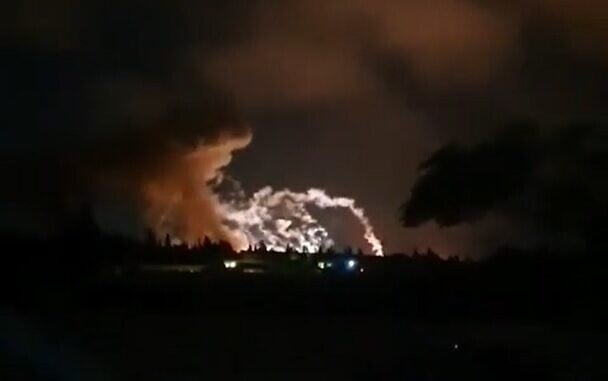NextImg:Israel said to conduct wave of strikes in Syria, including on military base near Homs