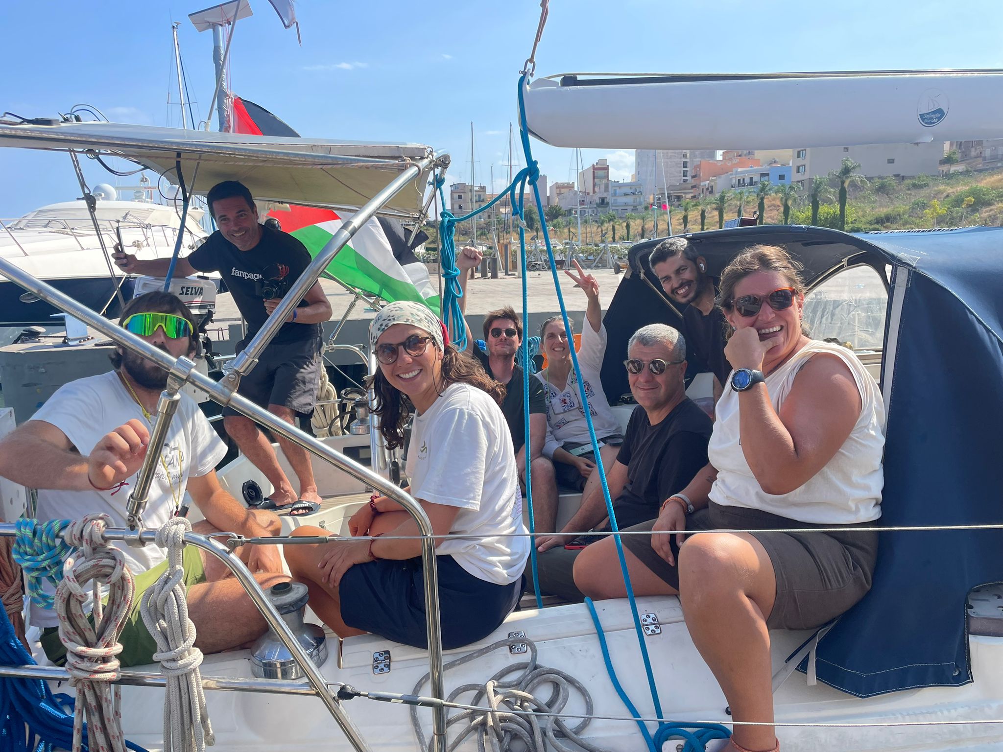 NextImg:Nearing Gaza, ‘peace’ flotilla rocks Italy, throwing government into political storm