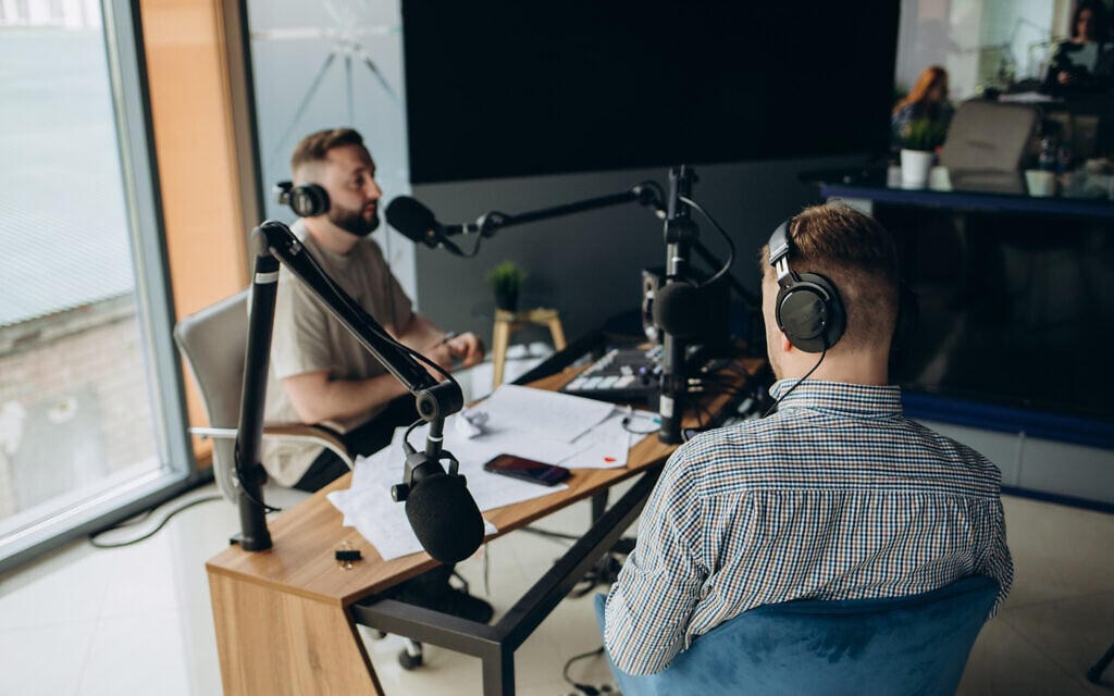 Illustrative photo of podcasters. (Fenton Roman/iStock by Getty Images) Illustrative photo of podcasters. (Fenton Roman/iStock by Getty Images)