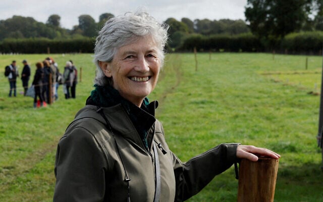 Irish presidential candidate Catherine Connolly, who is running as an independent in the October 2025 election, attends the Irish National Ploughing Championships in Screggan, Ireland, September 16, 2025. (Clodagh Kilcoyne/Reuters/File Photo)
