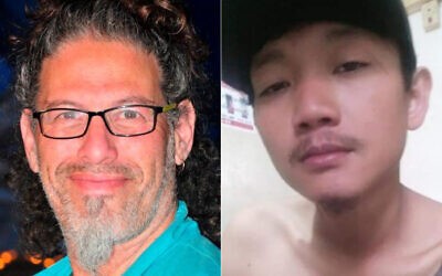 Slain hostages Ronen Engel (left) and Sonthaya Oakkharasri, whose bodies were returned to Israel by Hamas on October 18, 2025. (Courtesy) Slain hostages Ronen Engel (left) and Sonthaya Oakkharasri, whose bodies were returned to Israel by Hamas on October 18, 2025. (Courtesy)