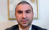 Sami Hamdi in an interview on October 15, 2025 (Screen grab/Sky News)