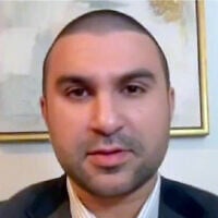 Sami Hamdi in an interview on October 15, 2025 (Screen grab/Sky News)