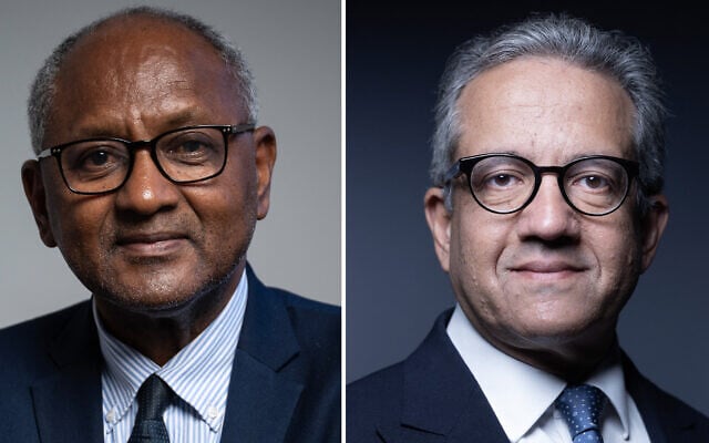 (COMBO) This combination of pictures created on October 02, 2025 shows the two candidates to become the head of the United Nations Educational, Scientific and Cultural Organization (UNESCO): Congolese diplomat, development economist, and specialist international relations specialist, Firmin Edouard Matoko (L) posing during a photo session in Paris, on September 26, 2025 and Khaled El-Enany, former Minister of Tourism and Antiquities of Egypt and candidate to become the head of the United Nations Educational, Scientific and Cultural Organization (UNESCO) poses during a photo session in Paris on October 1, 2025. An Egyptian ex-minister is the favourite to become head of the UN's culture agency, but his Congolese rival says bets are still off before a key decision next week. (Joël SAGET and Julien DE ROSA / AFP) (COMBO) This combination of pictures created on October 02, 2025 shows the two candidates to become the head of the United Nations Educational, Scientific and Cultural Organization (UNESCO): Congolese diplomat, development economist, and specialist international relations specialist, Firmin Edouard Matoko (L) posing during a photo session in Paris, on September 26, 2025 and Khaled El-Enany, former Minister of Tourism and Antiquities of Egypt and candidate to become the head of the United Nations Educational, Scientific and Cultural Organization (UNESCO) poses during a photo session in Paris on October 1, 2025. An Egyptian ex-minister is the favourite to become head of the UN's culture agency, but his Congolese rival says bets are still off before a key decision next week. (Joël SAGET and Julien DE ROSA / AFP)