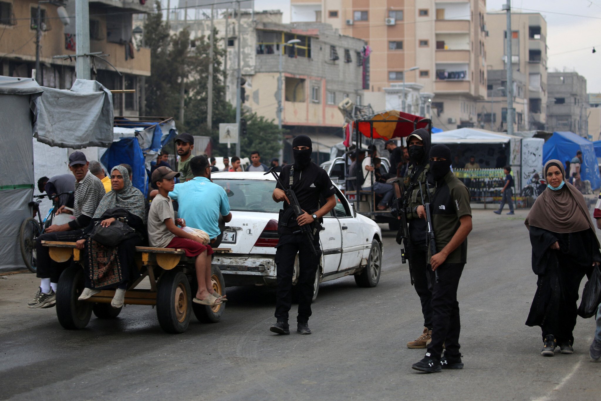 NextImg:US denies Hamas violating deal, is aiming to set up safe zone for Gazans fleeing group