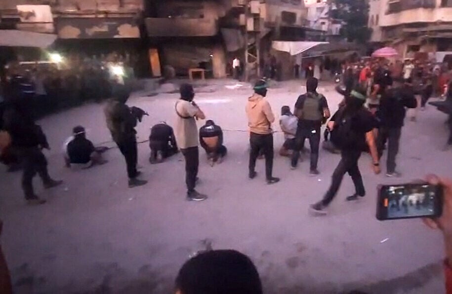 NextImg:PA condemns Hamas executions as ‘heinous crimes’; Trump shrugs off crackdown