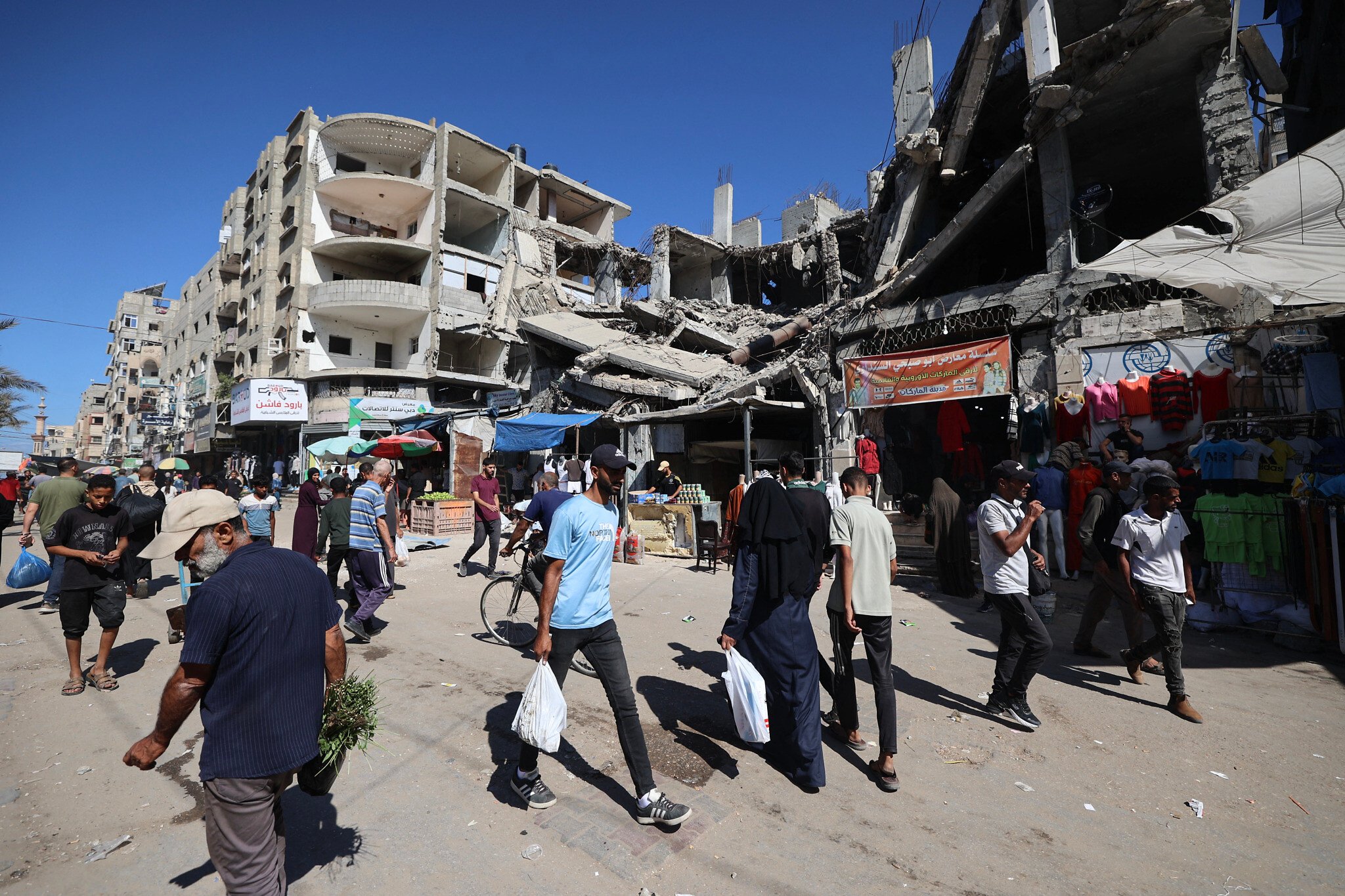 NextImg:Two said killed by Israeli fire in north Gaza; IDF: suspects crossed ‘Yellow Line’
