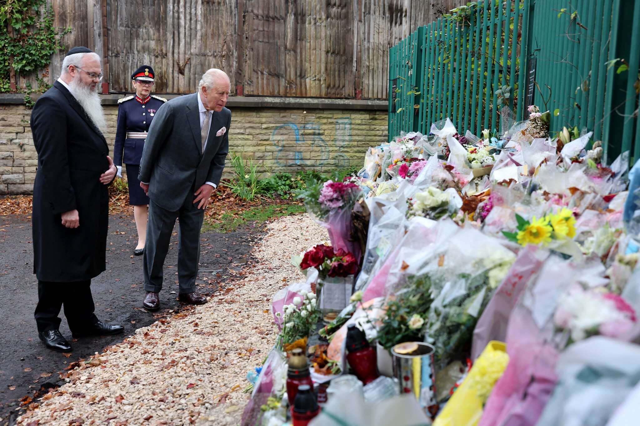 King Charles Visits Manchester Synagogue and Police HQ