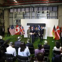 US Vice President JD Vance speaks during a press conference following a military briefing at the Civilian Military Coordination Center in southern Israel on October 21, 2025. (Fadel SENNA / AFP)