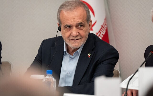 Irans president says country in midst of total war with US Israel and Europe