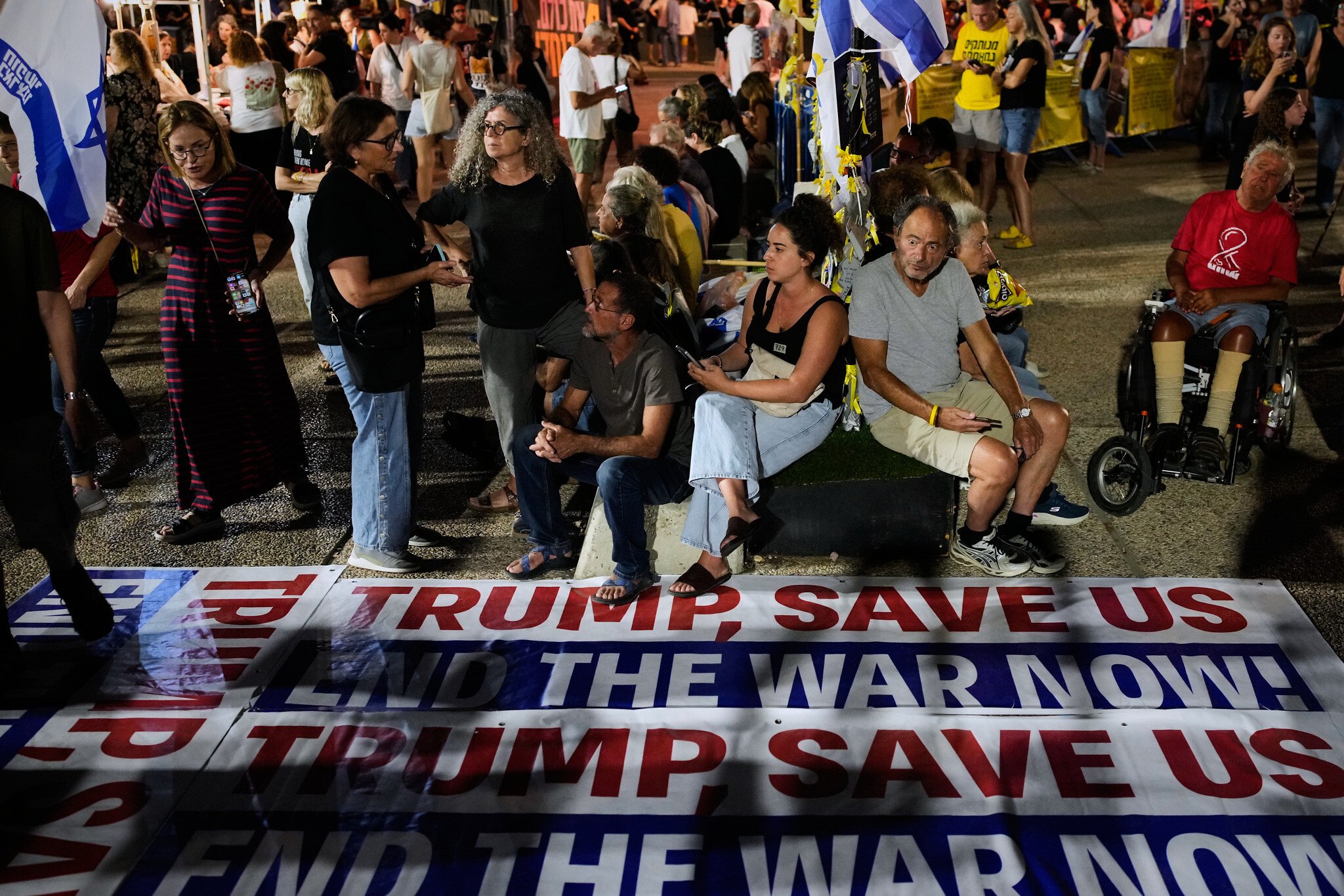 NextImg:As negotiators head to Cairo, Trump urges ‘first phase’ of Gaza deal this week