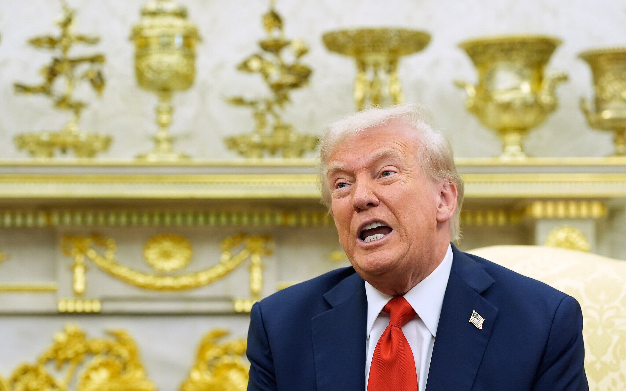 NextImg:Trump said set to arrive in Israel Monday morning for quickfire visit, address Knesset