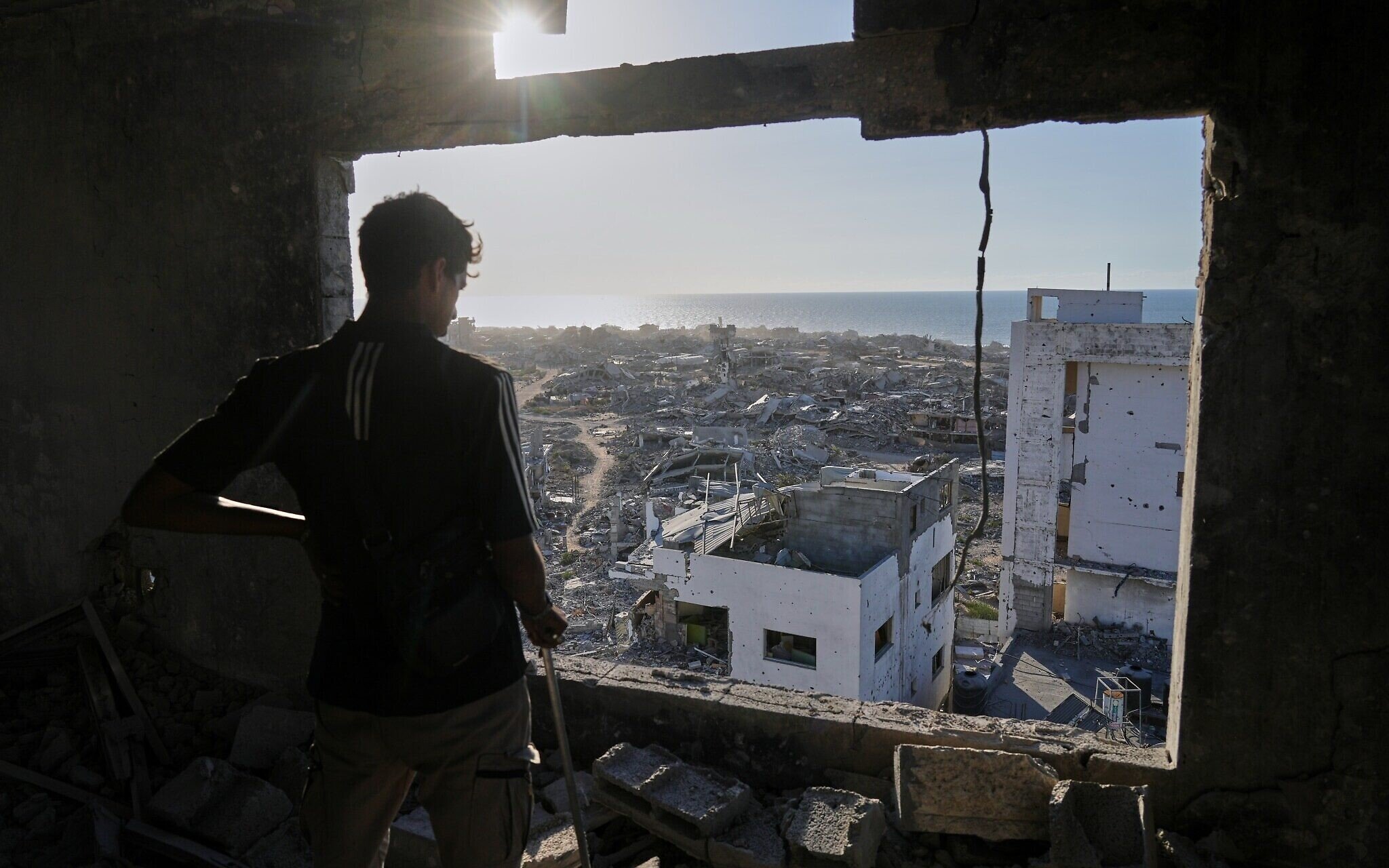 NextImg:Gazans’ joy over ceasefire tempered by shock as they return to destroyed homes