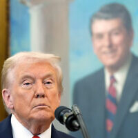 President Donald Trump in the Oval Office of the White House, Oct. 16, 2025, in Washington. (AP/Alex Brandon)