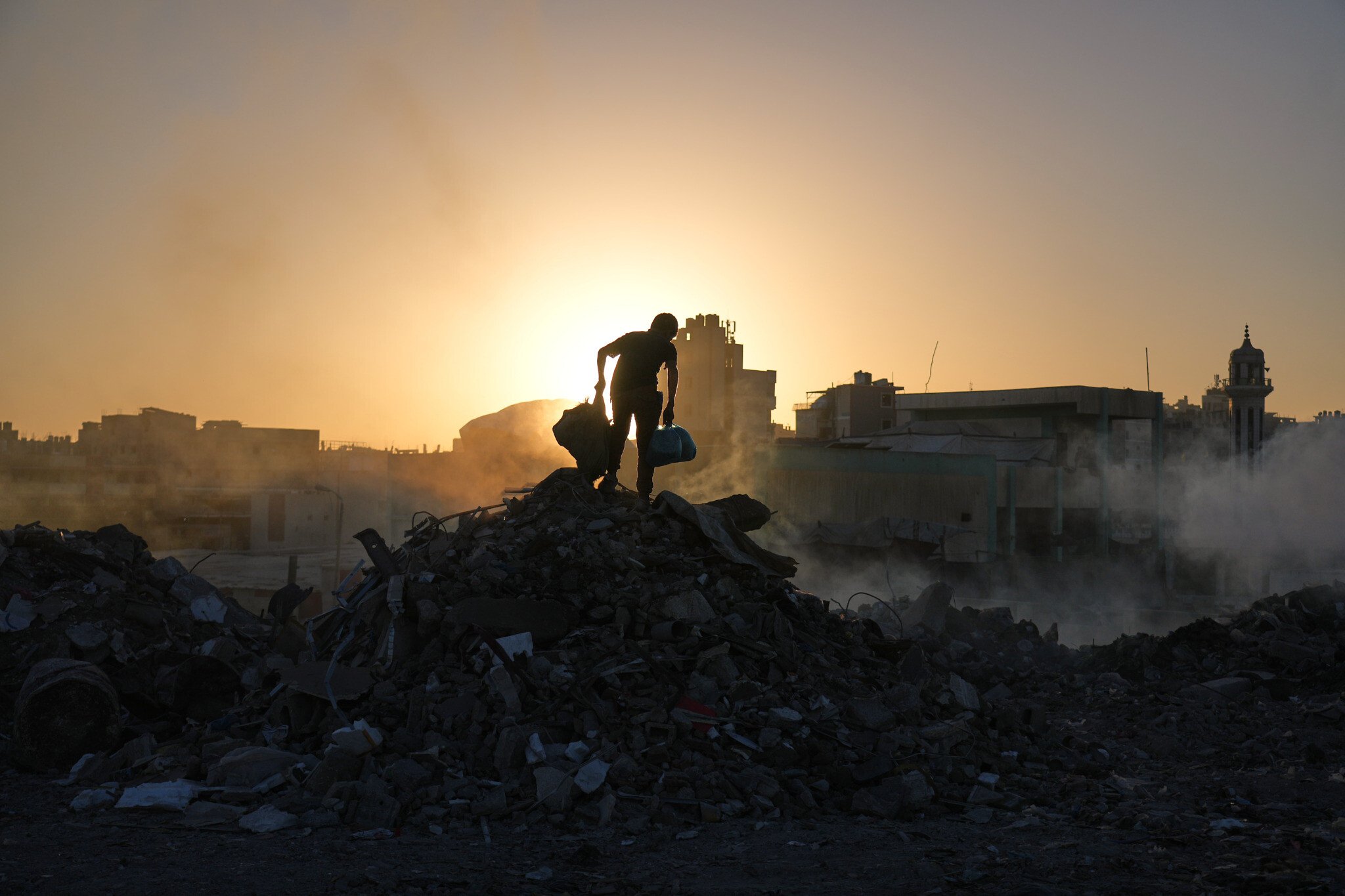 Egyptian team operating in Gaza to help locate hostages’ remains
