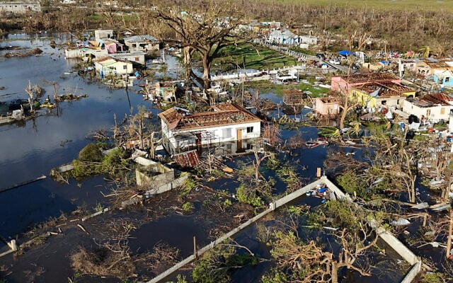 An aerial view of Black River, Jamaica, October 30, 2025, in the aftermath of Hurricane Melissa. (AP/Matias Delacroix) An aerial view of Black River, Jamaica, October 30, 2025, in the aftermath of Hurricane Melissa. (AP/Matias Delacroix)