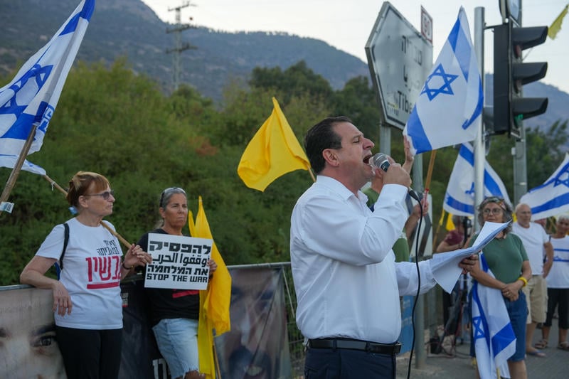 NextImg:Israeli Arab politicians welcome Gaza deal reached despite ‘bloodthirsty government’