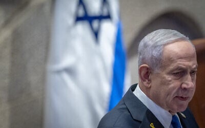 Prime Minister Benjamin Netanyahu speaks during a plenary session of the opening day of the winter session at the Knesset, in Jerusalem, on October 20, 2025. (Chaim Goldberg/Flash90) Prime Minister Benjamin Netanyahu speaks during a plenary session of the opening day of the winter session at the Knesset, in Jerusalem, on October 20, 2025. (Chaim Goldberg/Flash90)