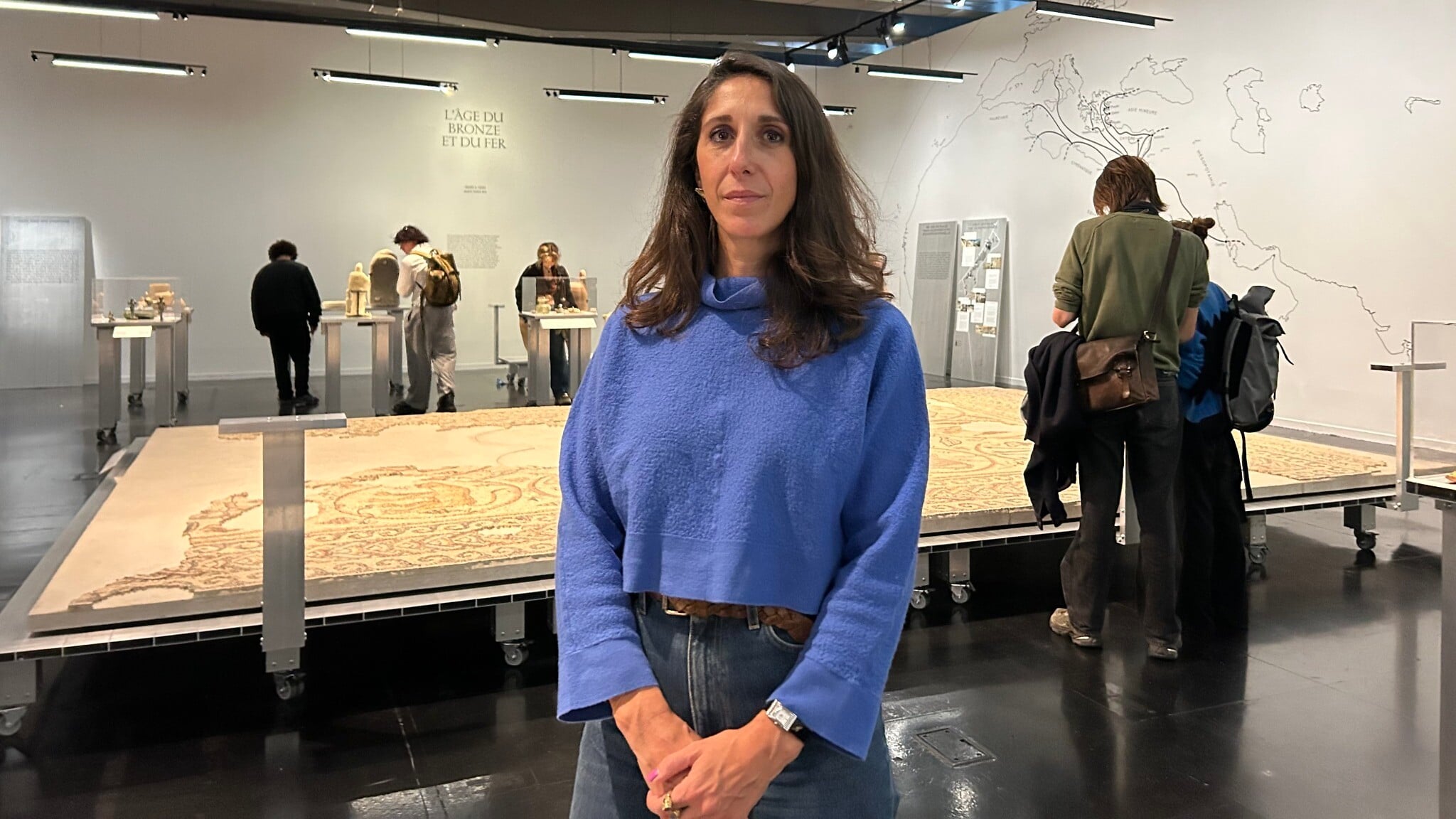 Paris display shows Gaza’s imperiled heritage via artifacts exiled after 2007 Hamas coup