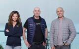 NFX venture capital firm Israel managers (from right to left): Gigi Levy-Weiss, Omri Amirav-Drory and Sarai Bronfeld. (Courtesy: Tamir Levy)