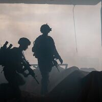 IDF troops seen operating in the Gaza Strip in an image published October 6, 2025. (Israel Defense Forces)