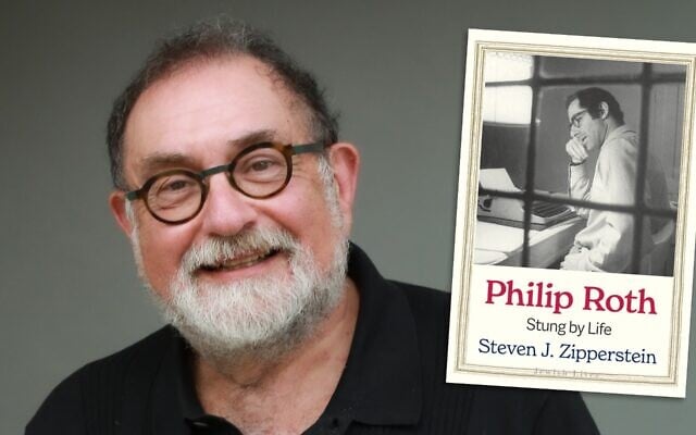 Steven J. Zipperstein said his training as a historian helped him separate truth from fiction in writing his biography of Roth. (Yale University Press via JTA)