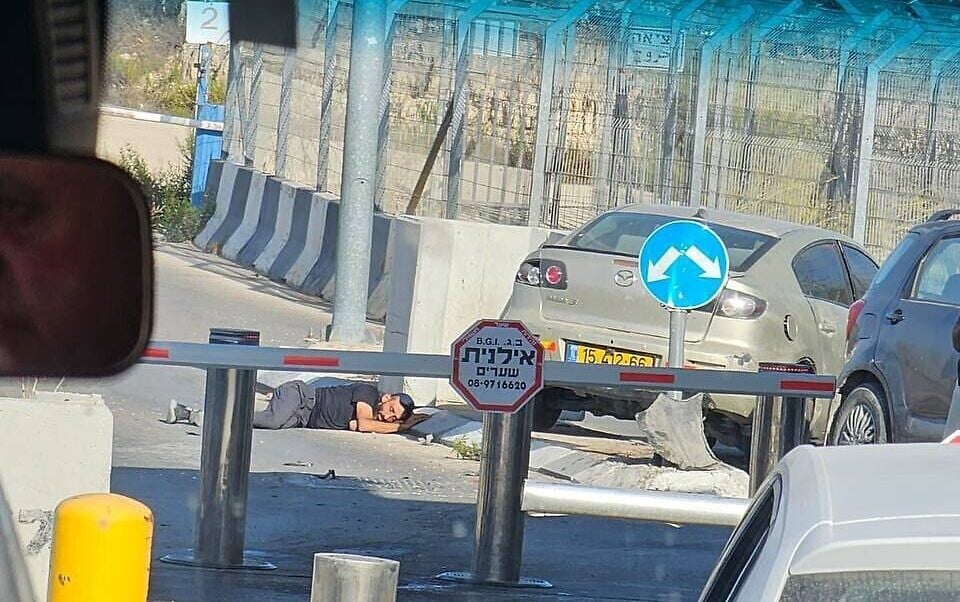 Woman lightly hurt in suspected West Bank car-ramming attack
