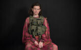 The photograph 'Equals' by Alicia Shahaf was created in response to the  testimonies of female combat soldiers, reflecting how they perceive  themselves through a complex gendered lens, for 'Women Tell War: Voices from the Front' exhibit at Kibbutz Dorot, opening on October 31, 2025 (Courtesy)