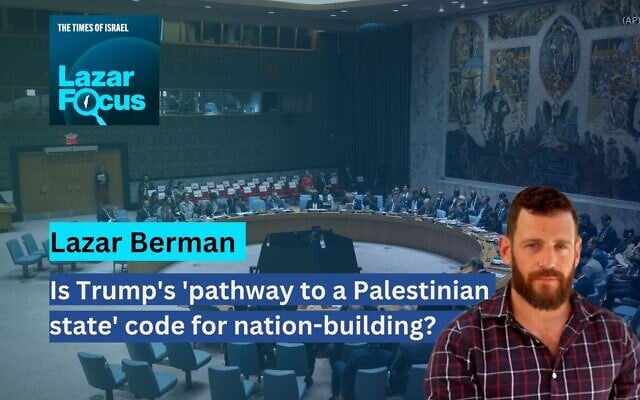 Lazar Berman (courtesy) / A general view shows a Security Council meeting at the UN headquarters, September 23, 2025, at the United Nations. (AP Photo/Yuki Iwamura, File)