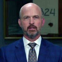 Screen capture from video of Kevin Roberts, president of The Heritage Foundation, during a video statement, November 5, 2025. (X)