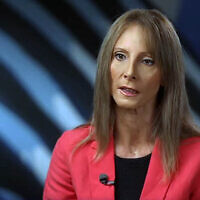 CBS News correspondent Debora Patta interviews US Ambassador to Israel Mike Huckabee, in a video posted to YouTube  on August 7, 2025. (Screenshot via CBS Evening News)