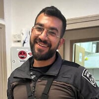 Police officer Master Sgt. Ran Gvili.(Courtesy)